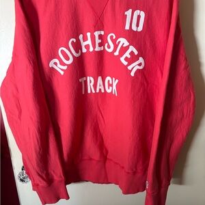Champion + Todd Snyder Coral Crewneck Men's Sweatshirt 2XL